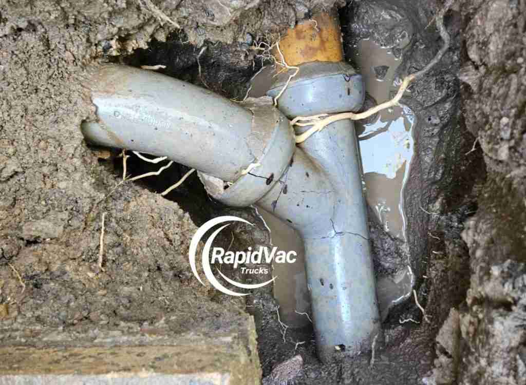 Precision Excavation service: vacuum excavation near underground utilities